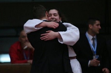 Zagrljaj nakon pobjede