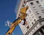 Ples s bagerom na Trgu bana Jelačića